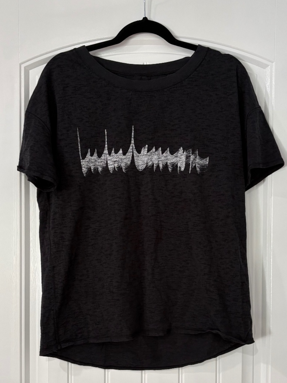 Lululemon Lightest Oversized Tee Expression Black